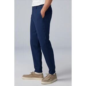 Mack Weldon Navy Blue Radius Flex Jogger Chino Pants L